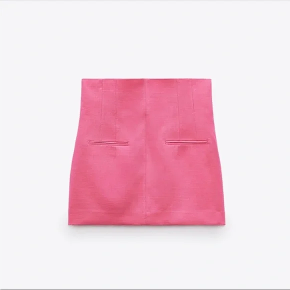 Zara Mini Skirt with Darts - Picture 7 of 8